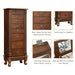 Luxury Wooden Jewelry Armoire with Mirror and Drawers - Monsta Online
