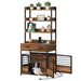 Multi Functional 32" Dog Crate Furniture with Storage Shelves and Heavy Duty Cage - Monsta Online