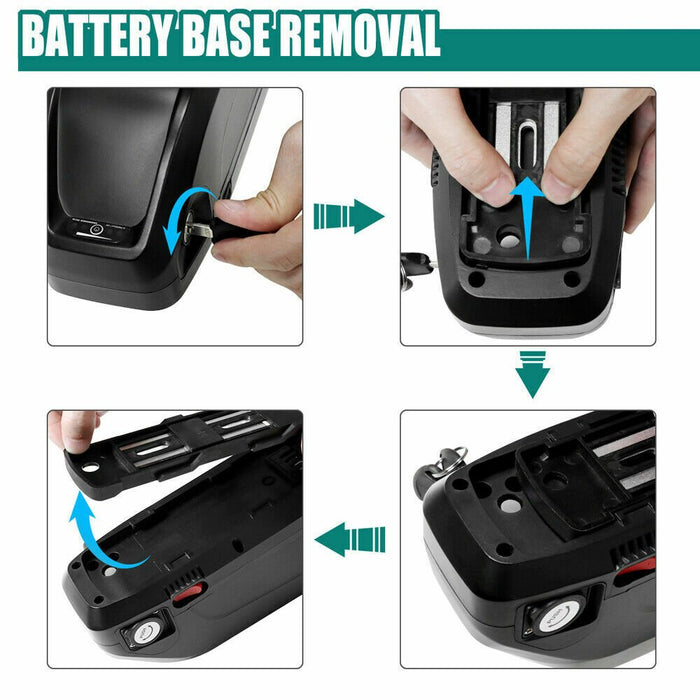 Durable 48V Lithium Electric Bike Battery for 200W - 1500W Motor - Monsta Online