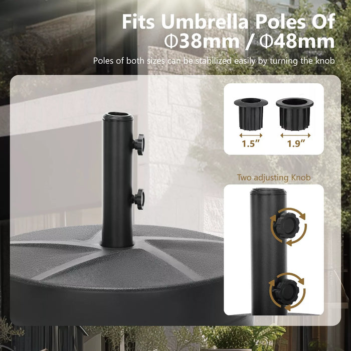 Heavy - Duty Patio Umbrella Stand Base - Monsta Online