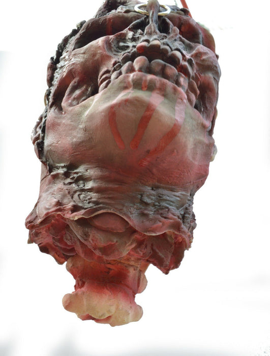 Life - Size Halloween Hanging Zombie Head Creepy Prop - Monsta Online