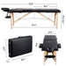 Pro - Grade Folding Massage Table with Adjustable Headrest and Arm Supports - Monsta Online