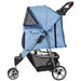 Premium Foldable 3 Wheel Pet Stroller with Cup Holder for Dogs and Cats - Monsta Online
