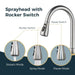 Chef’s Choice Single - Handle Kitchen Sink Faucet with Pull - Down Sprayer - Monsta Online