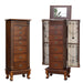 Luxury Wooden Jewelry Armoire with Mirror and Drawers - Monsta Online