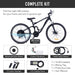 1000W High - Performance eBike Conversion Kit 48V Rear Wheel with Digital Display - Monsta Online