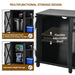 Premium 75 Gallon Metal Fish Tank Stand with Built - In Power Outlet - Monsta Online