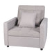 3 - in - 1 Convertible Sleeper Sofa Bed Chair With Reclining Lounger Function - Monsta Online