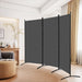 3 - Panel Folding Privacy Screen Room Divider 102" for Flexible Room Separation - Monsta Online