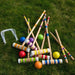Deluxe 6 Player Wooden Croquet Set with Portable Carry Case - Monsta Online