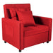 3 - in - 1 Convertible Sleeper Sofa Bed Chair With Reclining Lounger Function - Monsta Online