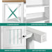 5 - Tier Kitchen Baker’s Rack with Power Outlet – Microwave and Coffee Bar Stand - Monsta Online