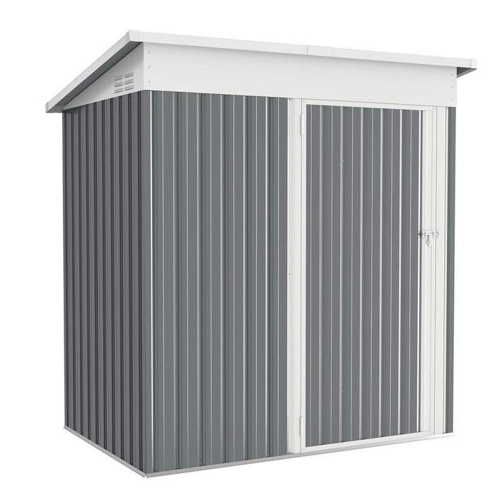 Heavy - Duty 5x3FT Metal Outdoor Garden Shed for Tools and Equipment Storage - Monsta Online
