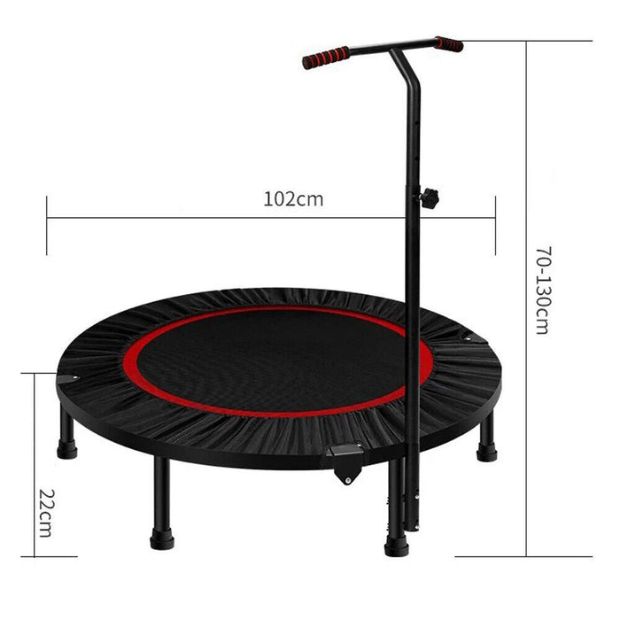 Foldable 40 Inch Rebounder Exercise Trampoline for Adults and Kids - Monsta Online