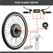 1000W High - Performance eBike Conversion Kit 48V Rear Wheel with Digital Display - Monsta Online