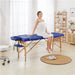 Pro - Grade Folding Massage Table with Adjustable Headrest and Arm Supports - Monsta Online