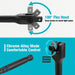 Heavy - Duty 6" 10" 15" Breaker Bar Set with 180° Rotating Head for Maximum Torque - Monsta Online
