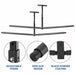 Adjustable Ceiling Kayak Rack for Secure 2 Boat Storage - Monsta Online