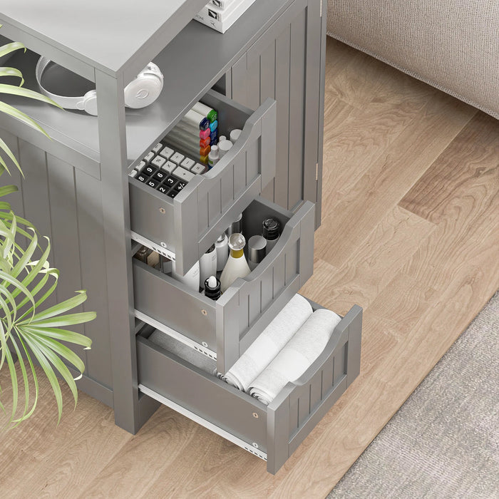 Modern Bathroom Cabinet with Adjustable Shelf for Smart Storage - Monsta Online