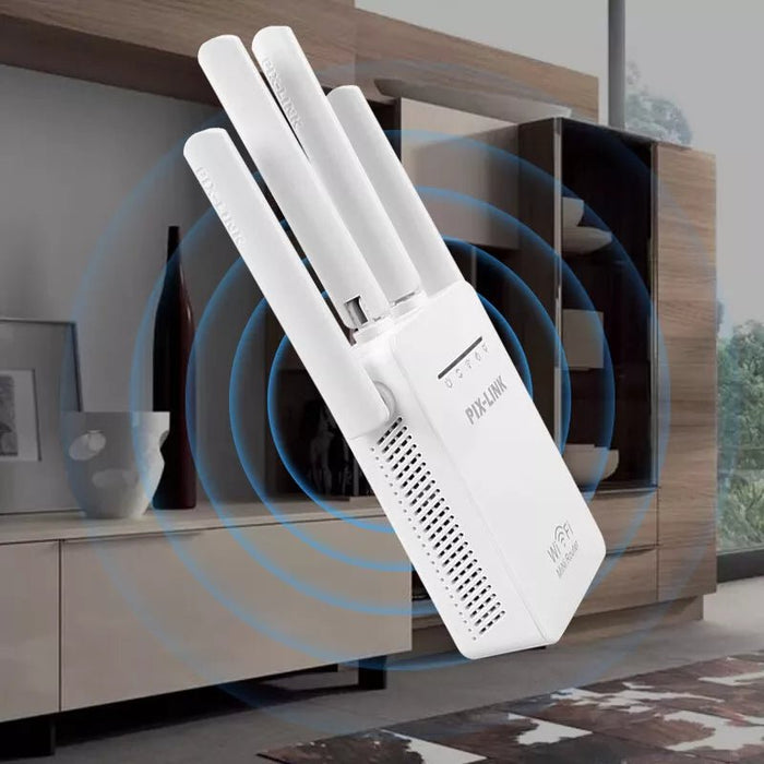 1200Mbps Dual Band WiFi Extender for Faster and Wider Coverage - Monsta Online