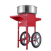 Heavy - Duty 1000W Cotton Candy Machine with Mobile Cart and Steel Bowl - Monsta Online