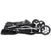 Premium Foldable 3 Wheel Pet Stroller with Cup Holder for Dogs and Cats - Monsta Online