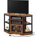Corner TV Stand with Media Console and Storage Cabinet – Up to 55" TVs - Monsta Online