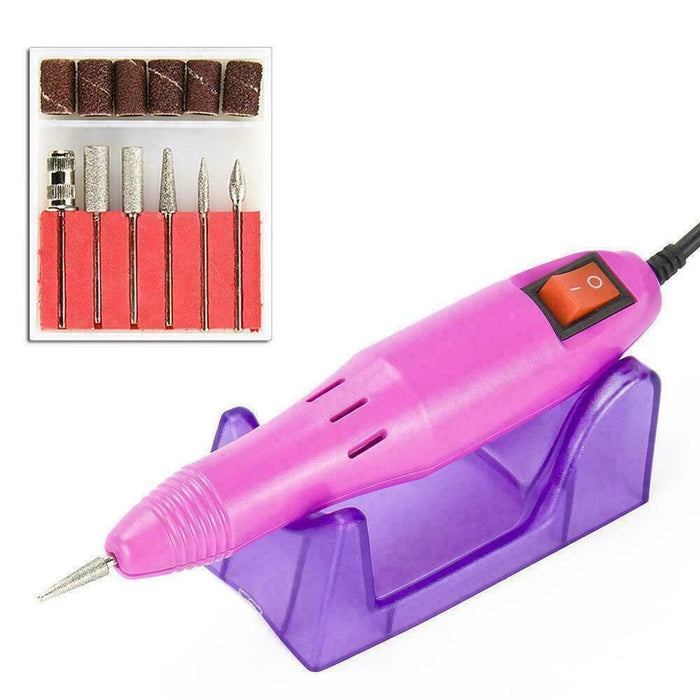 Professional Electric Nail File Machine Set for Flawless Nail Care - Monsta Online