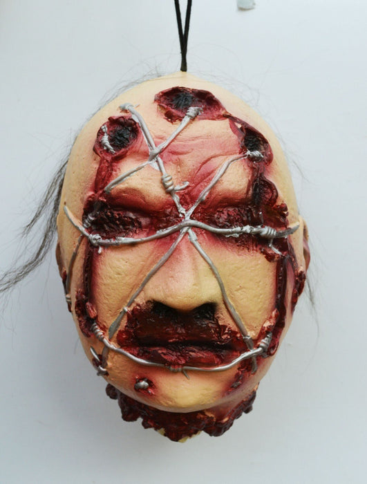 Life - Size Halloween Hanging Zombie Head Creepy Prop - Monsta Online