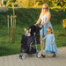 Premium Foldable 3 Wheel Pet Stroller with Cup Holder for Dogs and Cats - Monsta Online