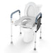 Non - Slip 350LBS Toilet Seat Riser for Seniors with Padded Arms - Monsta Online