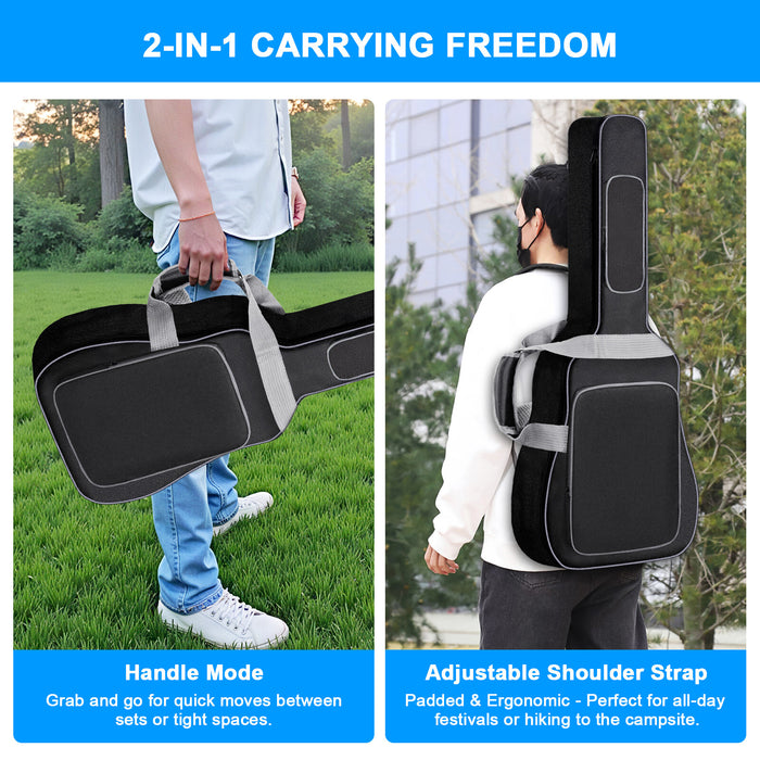 Deluxe 39 Inch Electric Guitar Bag with 12mm Thick Padding - Monsta Online