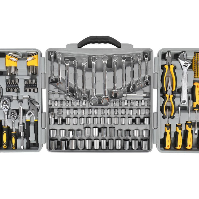 Versatile 205 PCS Mechanics Tool Set with Heavy - Duty Case - Monsta Online