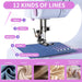 Compact Electric Sewing Machine with 12 Built - In Stitches for DIY Crafts and Repairs - Monsta Online
