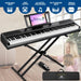 Weighted 88 Key Digital Piano Keyboard with Powerful Sound Pedal and Stable Stand - Monsta Online