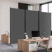 3 - Panel Folding Privacy Screen Room Divider 102" for Flexible Room Separation - Monsta Online