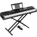 Weighted 88 Key Digital Piano Keyboard with Powerful Sound Pedal and Stable Stand - Monsta Online