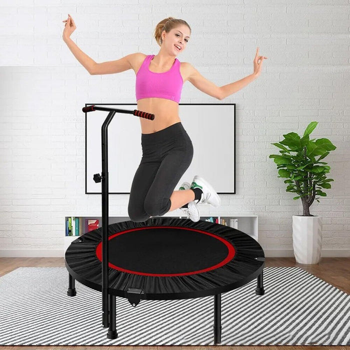 Foldable 40 Inch Rebounder Exercise Trampoline for Adults and Kids - Monsta Online