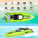 Brushless 25MPH High - Speed RC Racing Boat With LED Light - Monsta Online