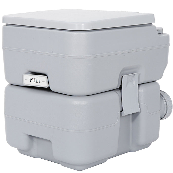 Large 6.6gal Portable Potty Toilet for Camping and Home Emergency - Monsta Online
