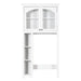 Modern Over The Toilet Cabinet with 2 Doors and Customizable Shelving - Monsta Online