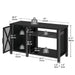 Premium 75 Gallon Metal Fish Tank Stand with Built - In Power Outlet - Monsta Online