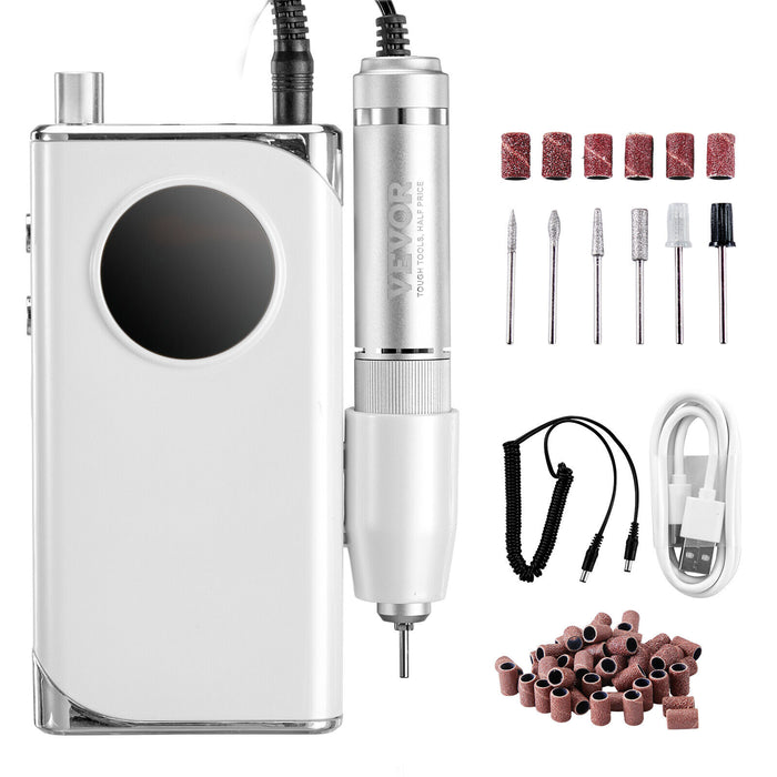 High - Speed 40000RPM Nail Drill Machine with LCD Display for Salon Results - Monsta Online