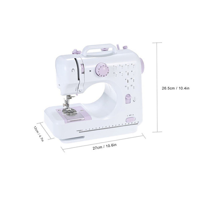 Compact Electric Sewing Machine with 12 Built - In Stitches for DIY Crafts and Repairs - Monsta Online