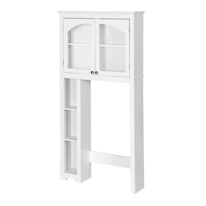 Modern Over The Toilet Cabinet with 2 Doors and Customizable Shelving - Monsta Online