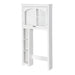 Modern Over The Toilet Cabinet with 2 Doors and Customizable Shelving - Monsta Online