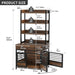 Multi Functional 32" Dog Crate Furniture with Storage Shelves and Heavy Duty Cage - Monsta Online