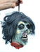 Life - Size Halloween Hanging Zombie Head Creepy Prop - Monsta Online