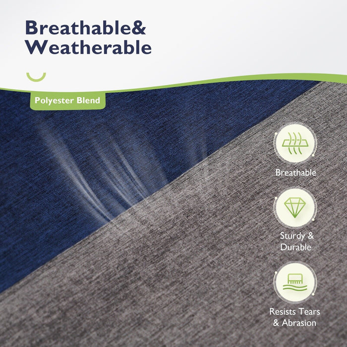 Heavy - Duty Folding Hammock with Sturdy Free - Standing Frame - Monsta Online