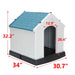 Weatherproof Folding Dog House – All - Season Comfort and Protection for Your Pet - Monsta Online